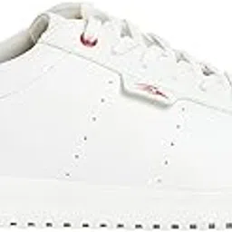 perf Men's White Sneakers - Stylish & Trendy Casual Shoes, PU Upper, TPR Sole, Super Comfortable, Lightweight Fashion Sneakers-picture-2