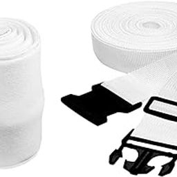 CALANDIS™ Bed Bridge Connector Twin to King Converter Kit for Travel Family Guest Room Black PP Buckle | Mattress Pads & Beds | Bedding-10