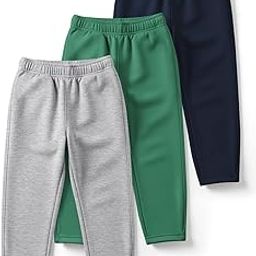 HELLCAT Trendy Solid Cotton Blend Regular Fit Track Pant for Boys - Pack of 3-image-85