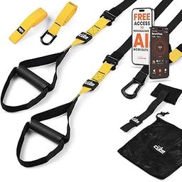 The Cube Club Nylon Premium All In One Suspension Trainer Kit For Full Body Workout Weight Resistance System|Suspension Straps For Training&Build Muscle Burn Fat Improve Mobility (1 Year Warranty)-20