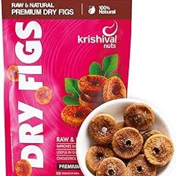 KRISHIVAL NUTS Premium Dried Anjeer 500 Grams (2 packs of 250 Grams each) | Dry Figs | Rich source of Fibre Calcium & Iron | Low in calories and Fat Free | Non-GMO (500 Grams)-53