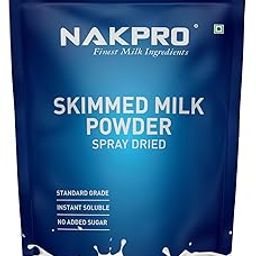 NAKPRO Skimmed Milk Powder, 500g | Derived from Cow Milk, 100% Pure & Natural | Sugar Free & No Added Preservatives | Perfect for Tea & Coffee for Everyday Use | NABL Lab tested for Purity-22