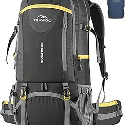 INVICTUS 60L Travel Backpack Hiking Trekking Bag Camping Rucksack for Men & Women with Rain Cover/Shoe Compartment MHK003, 3 year Warranty-picture-12