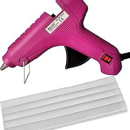 Glue Gun with 11mm Glue Sticks 6 inch, 5 Transparent Glue Sticks for Craft Specialist and DIY Works (80Watt purple)-picture-16