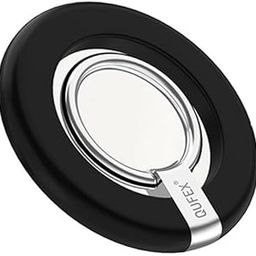 QUFEX High-Strength MagSafe Magnet for iPhone and MagSafe Accessories � Magnetic Charger Alignment and Secure Attachment � Perfect for Seamless Charging, (Black)-14