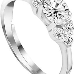 925 Sterling Silver Rings | Multiple Design Options | Size Adjustable, Gift for Women Wife Girls-image-23