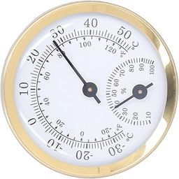 Thermohygrometer,2.28 Inch Dial Type Thermometer and Humidity Gauge,Wall/Table Indoor Thermometer,Mini Hygrometer Monitor for Greenhouses, Cars, Baby Rooms,etc-23