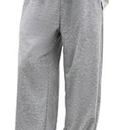 Men's/Unisex Open Bottom Drawstring Pure Cotton Stretchable Baggy Jogger Pants-picture-11