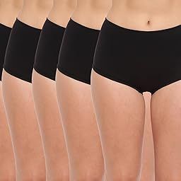 Hanky Panky Antimicrobial Boyshort Brief Panty for Women (Pack of 5)-image-92