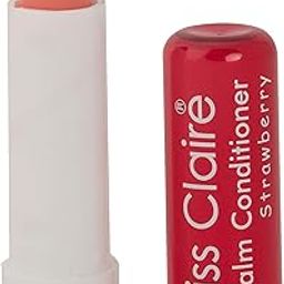 Miss Claire Lip Balm Conditioner, Strawberry, Pink, 3 g-46