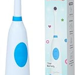 Toothsi Kids Super Toothbrush | Sonic Electric Toothbrush | Smart Electric Toothbrush for Kids | 2 Min Smart Timer | Battery Powered | Oral Care | Blue-image-41
