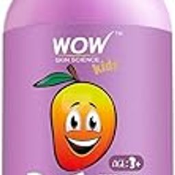 WOW Skin Science Kids Tip To Toe Wash - Shampoo - Conditioner - Body Wash - No Sulphates & Parabens - Mango, 300 ml-image-24