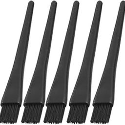 Sky-5 Pcs 1.5 x 0.5cm Black Plastic Round Handle Anti Static ESD Brush for Mother Board/PCB Cleaning Brush-18