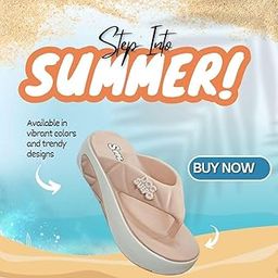 Flip Flop for Women,Soft Comfortabl Breathable Fashionable Stylish | Trendy | Super soft | Lightweight | Anti-Slip Sole | Indoor & Outdoor-image-2