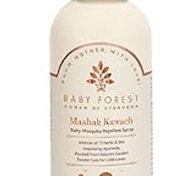 Baby Forest Mashak Kawach Baby Mosquito Repellant Spray | Mosquito Repellant Spray for Babies | Made with Lemongrass Oil, Cedarwood & Lavender Oil | Derma Safe | 100ML | Pack of 1-29