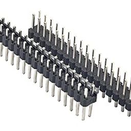 risingsaplings 20pcs Break-Away 0.1" 2x20-pin Strip Dual Male Headers for Raspberry Pi Zero GPIO (Long 11mm/0.43")-image-93