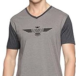 Men's Premium V Neck T-Shirt | Feather Touch Feel| Regular Fit| Odour Resistant| Anti-Static| Wrinkle Free| Quick Dry | Stretchable| Lightweight| Sweat-Proof-image-36