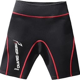 Neoprene Diving Shorts Swim Trunks Pants Wetsuits Scuba Swimsuit Red M-image-53