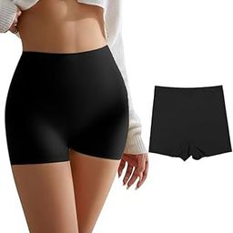 SunFlux® Women's Seamless Boxer Shorts Panties Underpants Cycling Shorts Pack_2-image-71