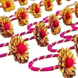 Traditional Multi color Flower Bangles for Haldi, Baby Shower, Mehndi pack of 10pcs-image-23