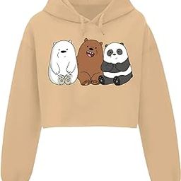 Tailed BeastWomen and Girls Crop Hoodie,Design Panda 3Hoodie,Lavander for Winters-image-94