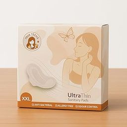 Ultra Thin Sanitary Pads XXL Pack of 20 + 10 Free Discharge Pads (Heavy Flow XXL 320)-image-99