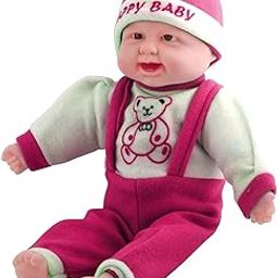 Destonl Poem Baby Doll & Laughing Baby Boy 54 cm - Both Big Model Stuffed Doll Soft Toy Combo Offer(Colour May Vary)-image-54
