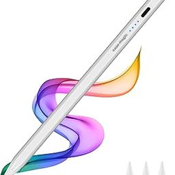 iPad Pencil Active Stylus Pen with Palm Rejection, Tilt Sensor, High Precision Tip| for iPad 2018-2025 iPad(6/7/8/9/10) Air(3/4/5/M2) Pro 11"(1/2/3/4) Pro 12.9"(3/4/5/6/M4) Mini (6/5) WHITE-2