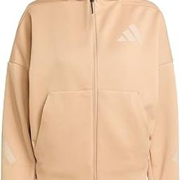 Women's Z.N.E. Zip Hoodie Warm Sandstone L-image-70