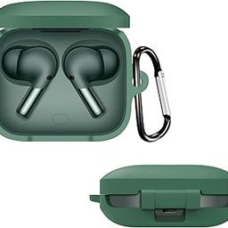 Case Cover Compatible with OnePlus Buds Pro 2 (Earbuds Not Included) (Dark Green)-26