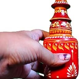Liam Shop Handcrafted Decorative Sindoor Box/Sindoor Dani/Biyer Gachkouto for Wedding-image-54
