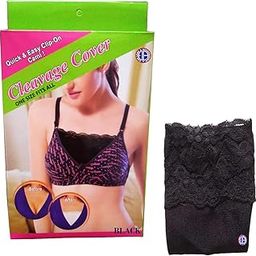 Cleavage Cover One Size Fits All Set of 1pcs (Black)-picture-47