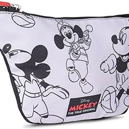 Disney Mickey Mouse Waist Bag | Hiking & Trekking Travel/Camping Pouch with Adjustable Strap | Unisex Zipper Lock Bags - Pink | Original Polyester Fanny Pack | Multifunction Stylish Pack-11
