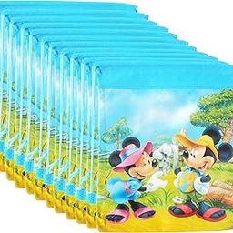 Asera Mickey Minnie Backpack Sack Bag Dori Bag Birthday Return Gifts, Yellow, 12 Pieces, Kid-26