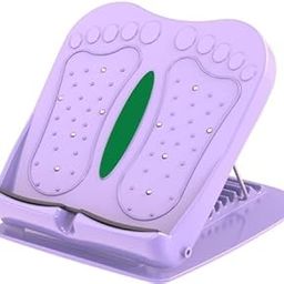 JAGDIV Stretch Board Calf Slant Board Foot Stretcher Tool New Abdominal Material (Both Materials Available) Purple | Purple Calf Incline Pedal Fitness-image-36