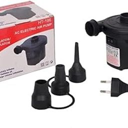 Multi-Purpose Electric Air Pump for Quickly Inflates/Deflates Sofa, Bed, Swimming Pool Tubes, Toys,Air Bags, Mattresses-image-29