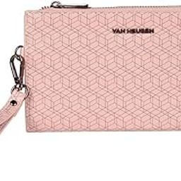 Women Peach Print Casual Wallets-image-9