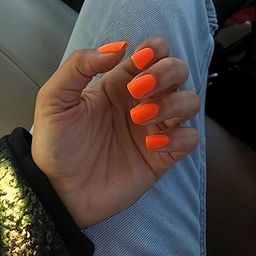 Nails On The Go Women’s Premium Reusable Set of 20 Artificial Press On Fake Nails | False Nail Extension | Ready to Wear Fake Nails | Lightweight & Long Lasting Press On Nails | Hand Made |Medium & Square | Bold & Beautiful Nail Set-1