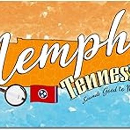 Memphis Pet Feeding Mat 10 x 22 Inch Cat, Dog Mat for Food and Water, Non Slip Rubber Backing, Dog Bowl Placemat, Memphis Tennessee Pet Food Mat, Memphis Gift, Made in The USA-image-97