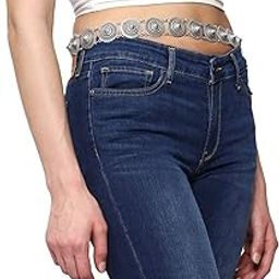 Oxidised Silver Belt Adjustable For Women And Girls-image-23