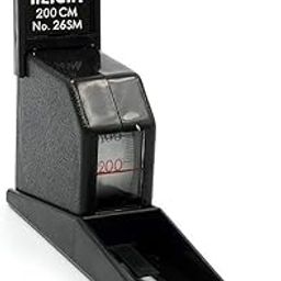 Accu-Msr Human Body Stature Meter Wall Mount Height Measurement 2M/200CM for Home, Used by Adult & Children Roll Ruler Height Measuring (Black)-picture-16