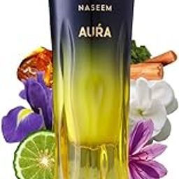 NASEEM Aura Aqua Passionate Lemon and Bergamot - 80ml | Tenacious Orris Heart | Sandalwood and Ambroxan Base | Greatness in a Bottle-22