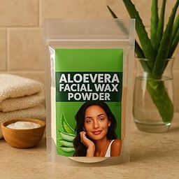Wax Powder for Women 100g Hair Removal Herbal Waxing Powder for Smooth Painless Waxing in 10 Minutes – No Strips, No Burns, Gentle on Bikini & Body (Facial Aloevera wax powder)-image-94