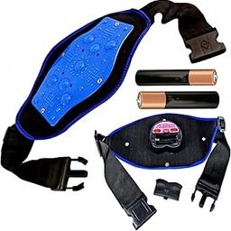 Waist Trainer Cincher Trimmer Slimming Body Shapewear Belt Vibration 3 in 1 Magnetic Slimming Abs Exercise Massager Vibrating Waist Tummy Trimmer Belt Size-Free-9