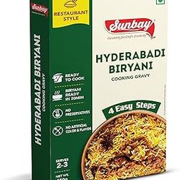 Sunbay Hyderabadi Biryani Gravy | Traditional Hyderabadi Taste With Aromatic & Flavorful Spice Mix Ready To Cook | Instant Gravy Mix | Wet Masala Paste | No Preservatives | Vegetarian | 250gm-image-95