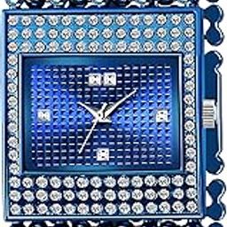 Blue Square Braclet Analog Watch for Women LR290-image-60