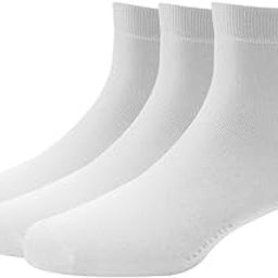 Mens Cotton Quarter Length Socks (Pack of 3)-image-15