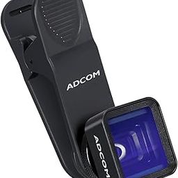 Adcom 1.33x Anamorphic Mobile Phone Camera Lens Capabilities Compatible with All iPhone and Android Smartphones Provides Wide-Screen Effect Cinematic.-picture-31