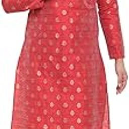 Ethnic Jacquard Loop Button Ganesh print Kurta Pyjama set for Mens-image-95