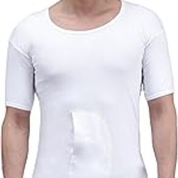 Men's Pure Cotton White Pocket Vest Half Sleeve-image-38